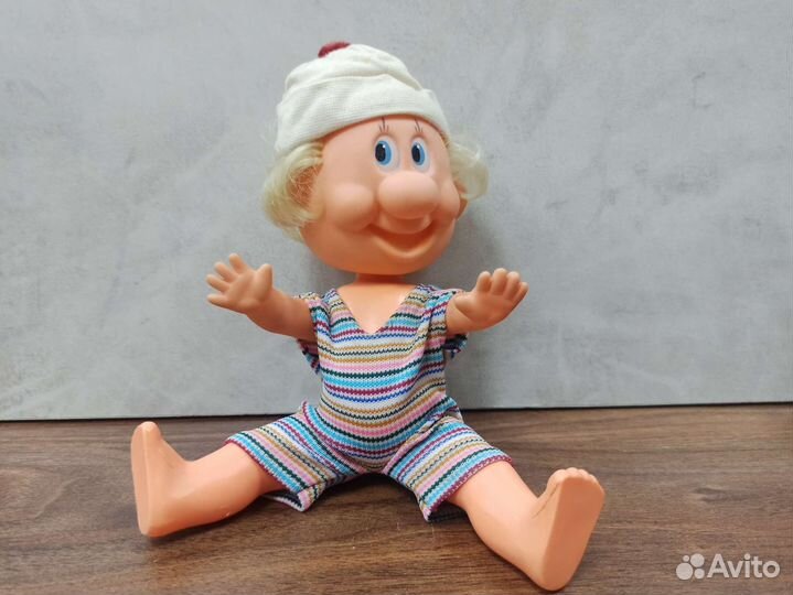 Советская Игрушка Кукла Мальчик Сделано В СССР