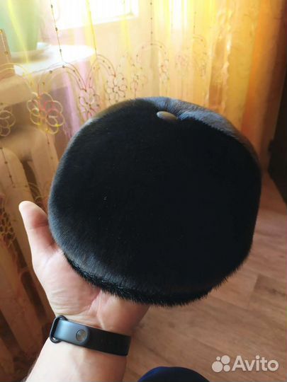 Меховая мужская кепка