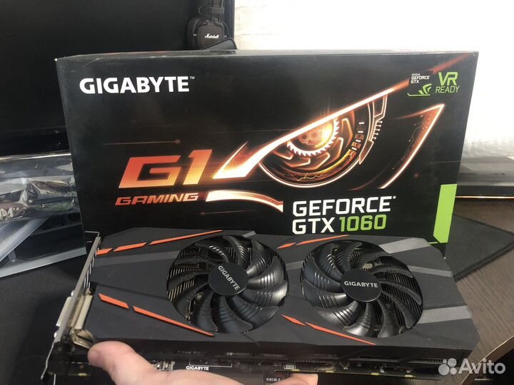 Видеокарта gtx 1060 3gb gigabyte