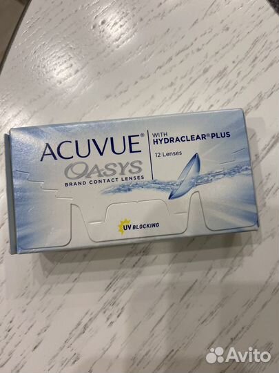 Линзы Acuvue Oasys на -8