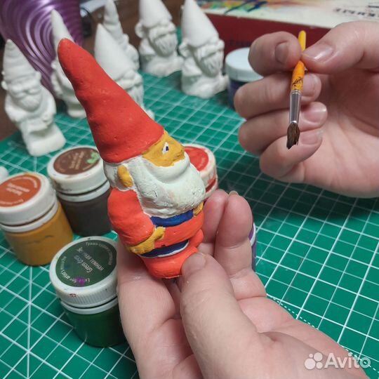 Четыре гнома для росписи