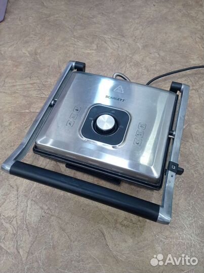 Scarlet eg350, электро-гриль, рабочий