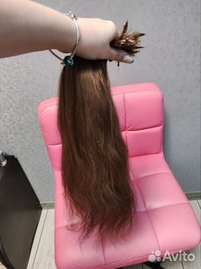 Волосы для наращивания славянка 50 см