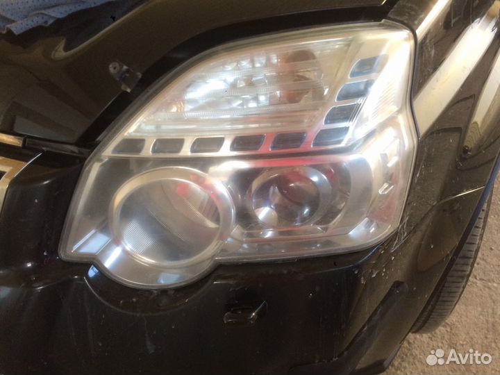 Полировка кузова фар, обработка жидким стеклом