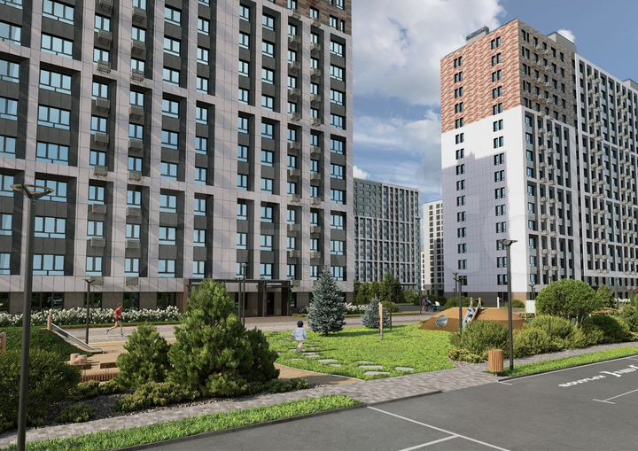 2-к. квартира, 58,8 м², 8/16 эт.