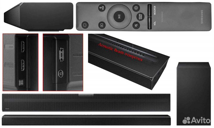 Саундбар Samsung HW-Q600A/RU черный