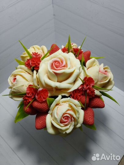 Букет из мыла