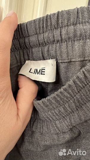 Брюки женские на резинке lime