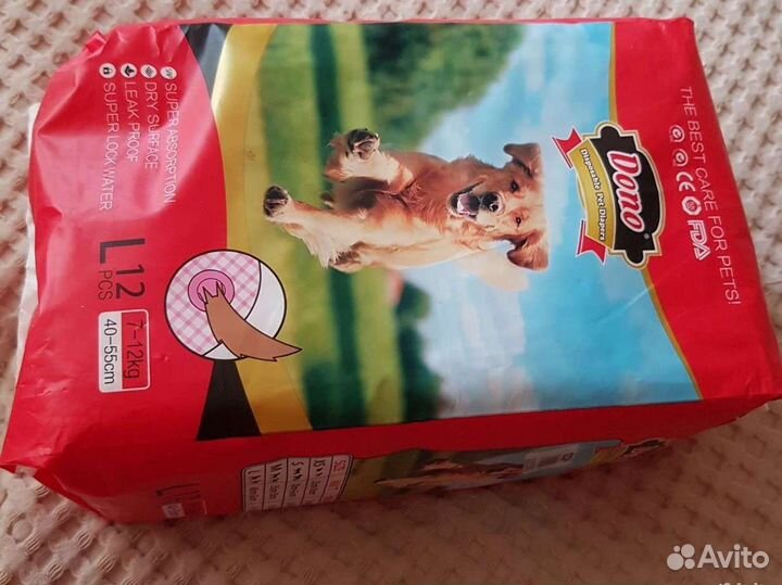 Памперсы Dono для собак