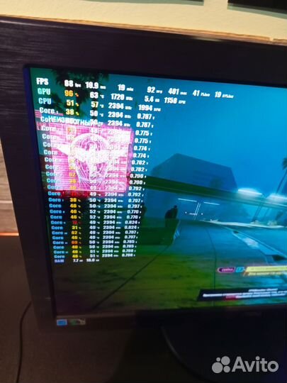 Игровой пк/видео ddr6 8gb/intel 12ядер/16gb