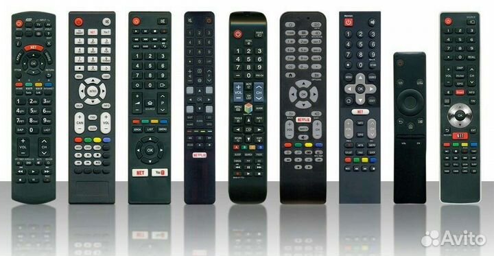 Пульты для телевизоров и цифровых приставок DVB-T2