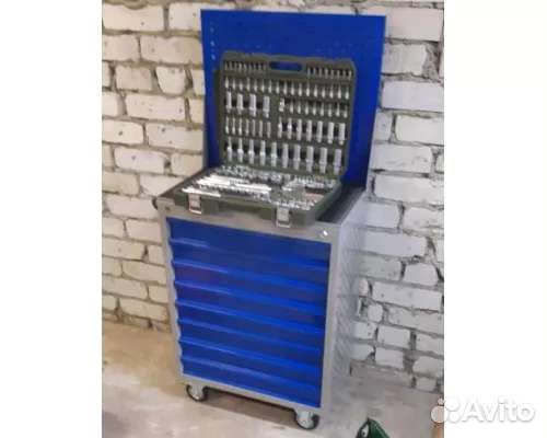 Тележка инструментальная 8 ящиков