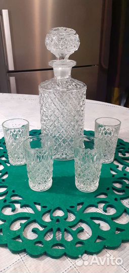 Хрустальная посуда б/у Чехия