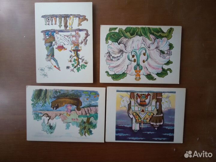 Открытки набор Художник Конашевич