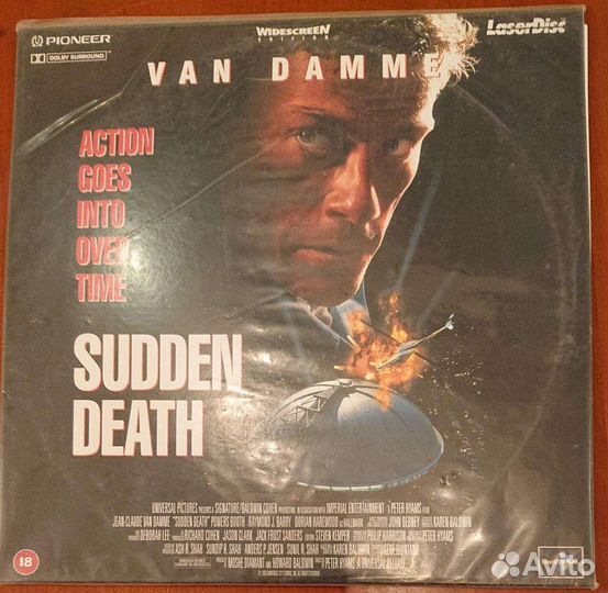 LD лазердиски фильмы Ван Дамм