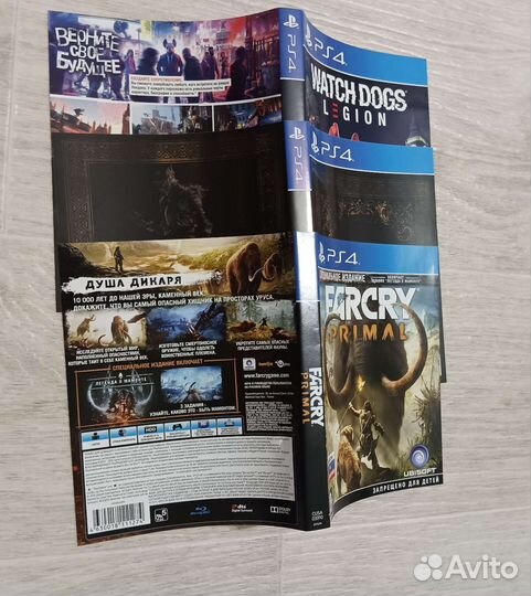 Обложки коробки для дисков ps4/ps5 Nintendo Switch