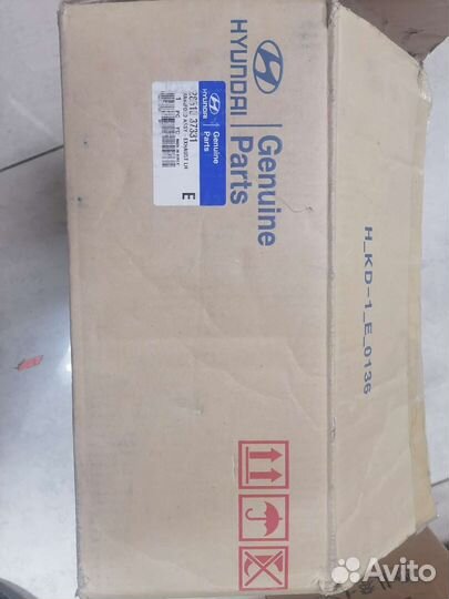 Оригинальный выпускной коллектор с катализатором