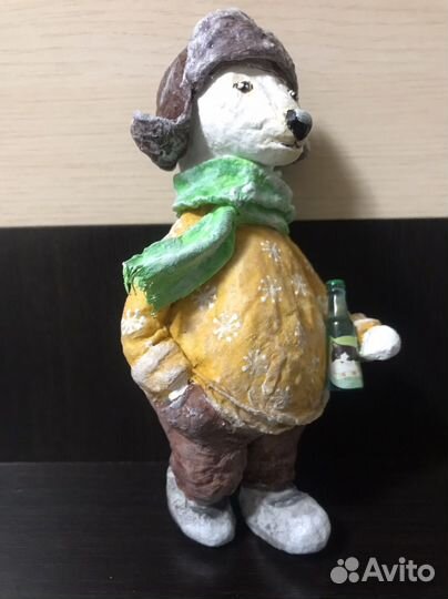 Елочные игрушки из ваты