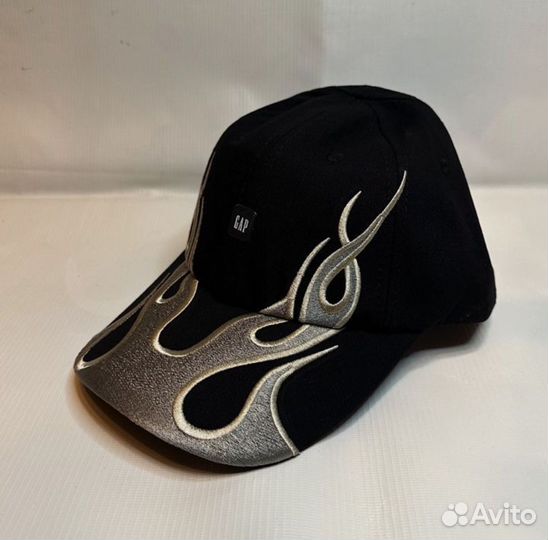 Кепка Gap Balenciaga Black Гэп Бейсболка Черная