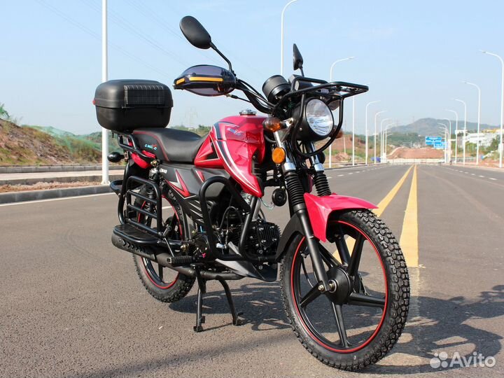 Мопед alfa C.moto forester + Кофр