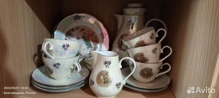 Чайный сервиз мадонна гдр