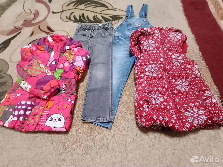 Пакет вещей для девочки 2-4 лет