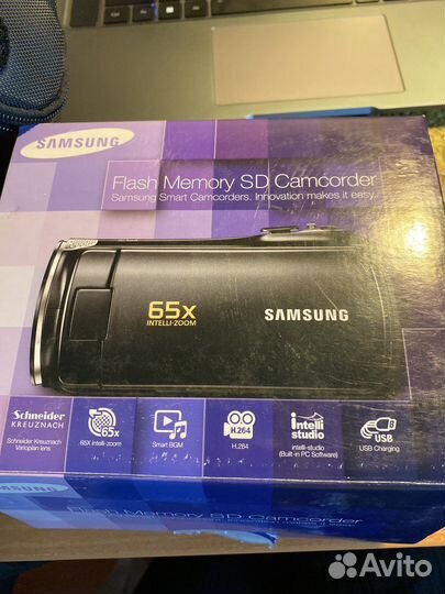 Видеокамера samsung camcorder sd