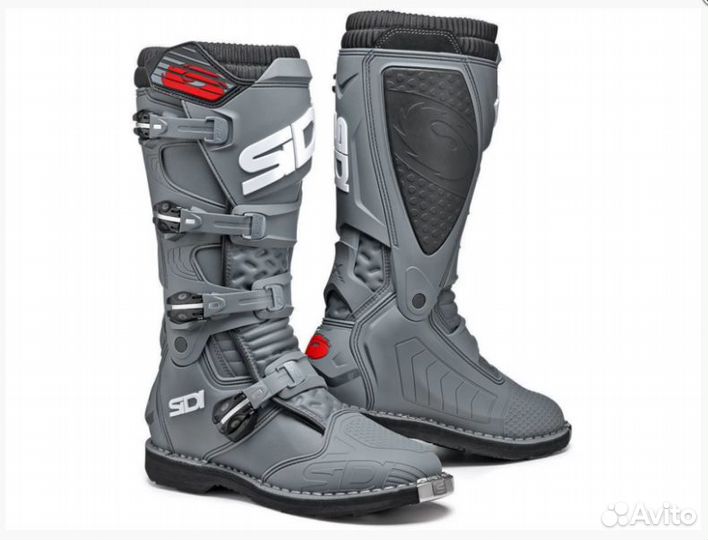 Мотоботы sidi X power Grey