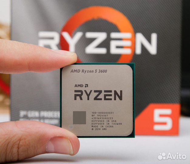 Игровой процессор ryzen 5 3600