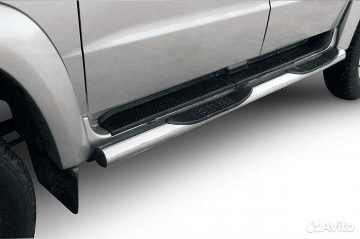 Защита порогов UAZ patriot