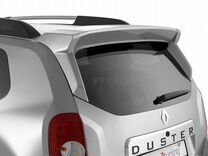 Спойлер "Чистое стекло" для Renault Duster неокраш