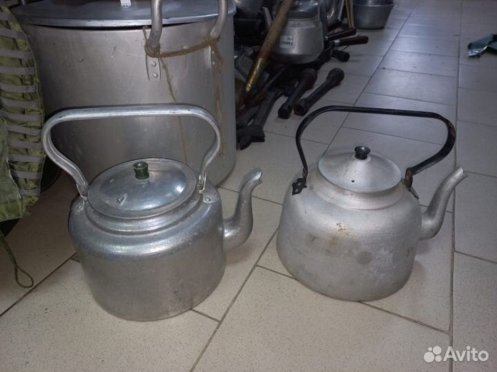 Чайник армейский дюралюминиевый 1956 года