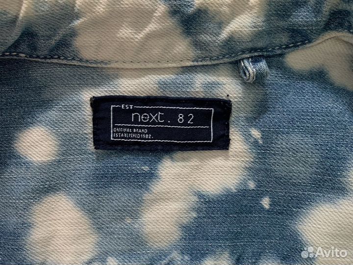 Рубашка джинсовая Next 122см