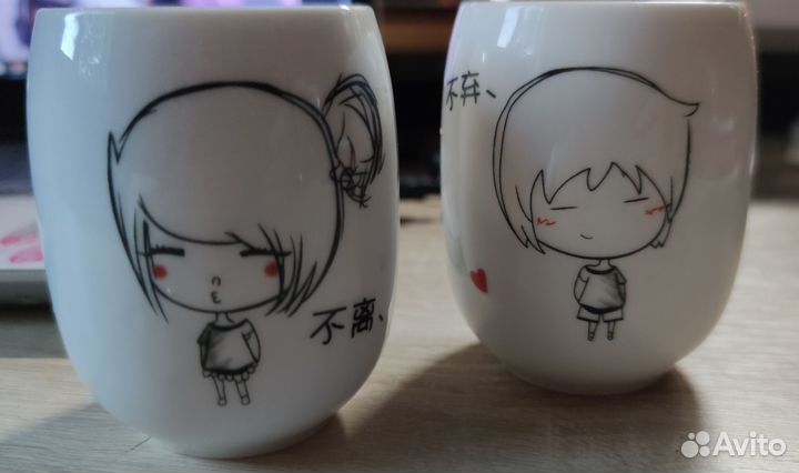 Чайный кофейный набор Влюбленные