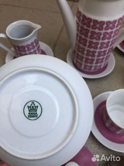 Сервиз кофейный Kahla Германия гдр