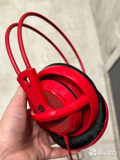 Наушники игровые Steelseries Siberia 200 Red