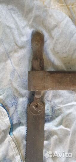 Старинная лучковая пила