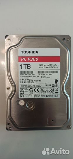 Жесткий диск Toshiba 1тб