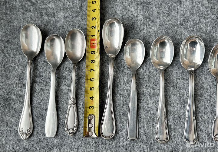 Ложка пашотная, маленькая, посеребрение