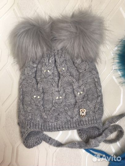 Шапка зимняя для девочки