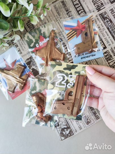 Шоколадные подарки к 23 февраля