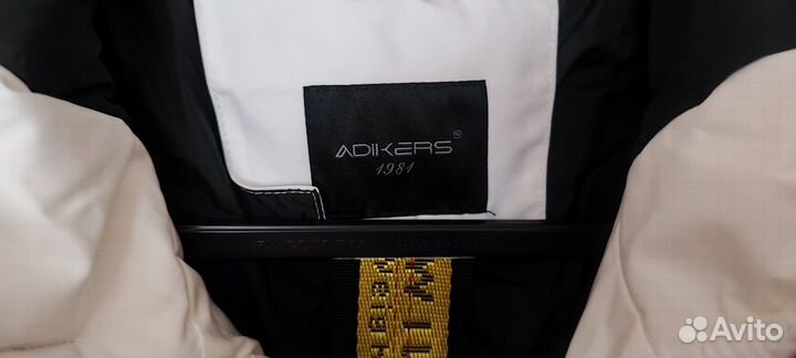 Пуховик парка Adikers. Off White 48