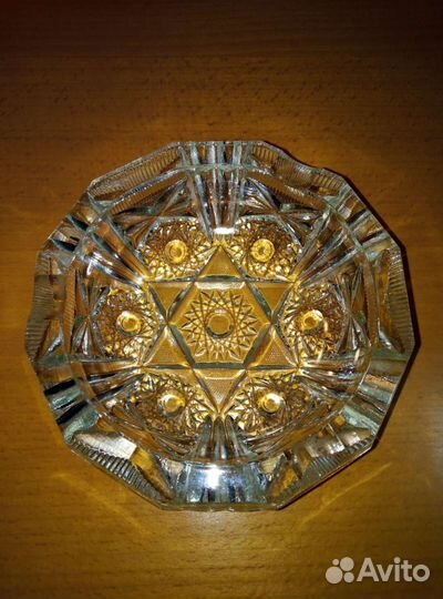 Хрустальная пепельница СССР