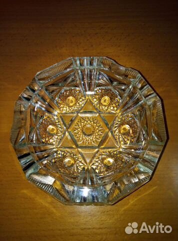 Хрустальная пепельница СССР
