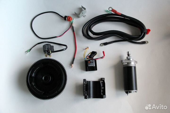 Комплект электрозапуска на Ямаха 9.9 и аналоги