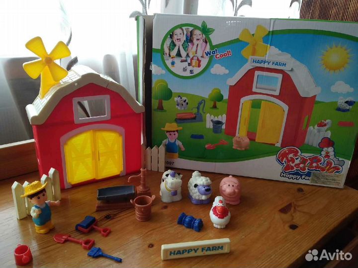 Игрушки ферма животные