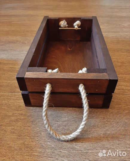 Ящики деревянные декоративные