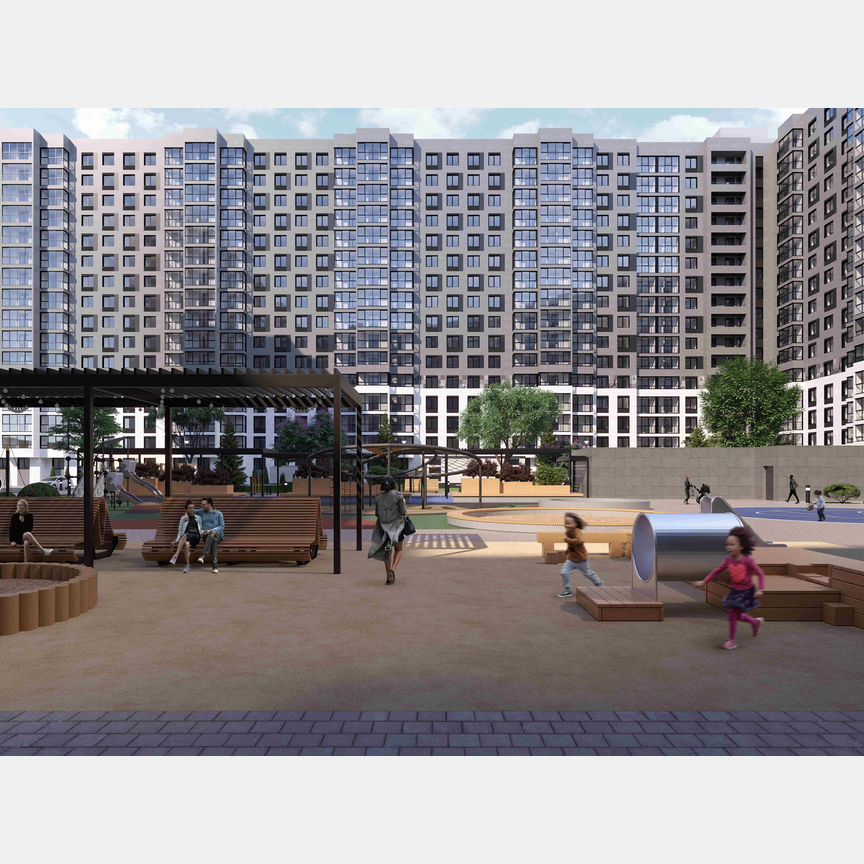 2-к. квартира, 75,1 м², 11/16 эт.
