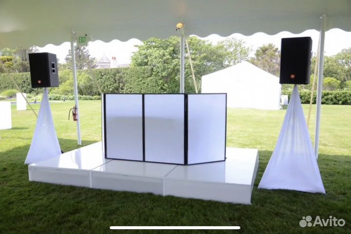 Колонки, акустическая система, микрофоны прокат