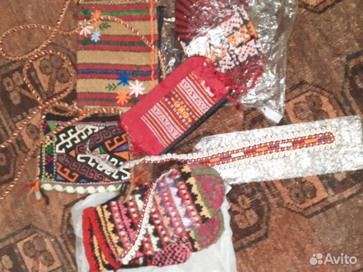 Вышлю Набор Туркменистан руч.раб